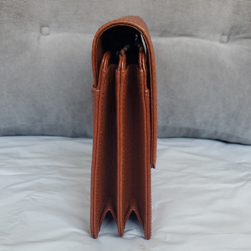 Burberry of London Brown Leather Clutch Bag - Picture 9 of 15